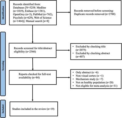 Can visual cortex non-invasive brain stimulation improve normal visual function? A systematic review and meta-analysis